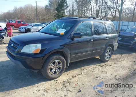 2005 Honda Pilot Ex-L z USA, uszkodzony, nr VIN 5FNYF18525B035848